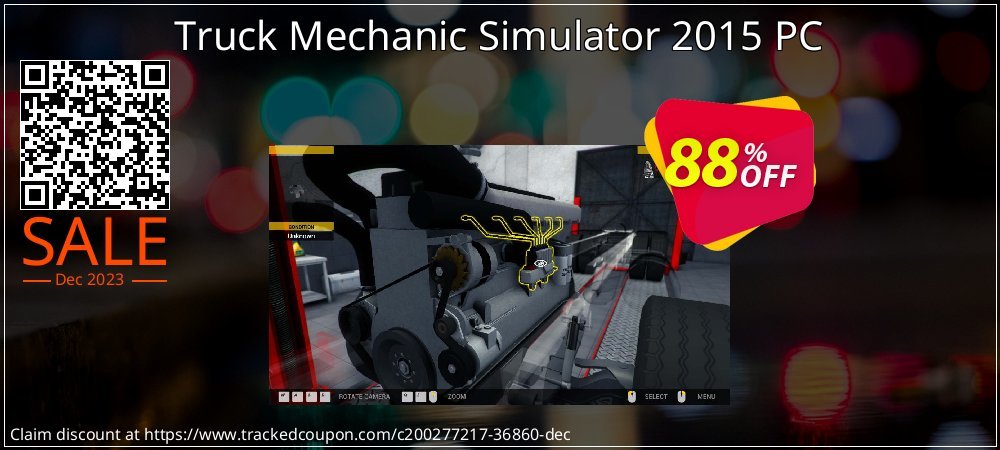 Truck Mechanic Simulator 2015 PC coupon on Parents' Day offer