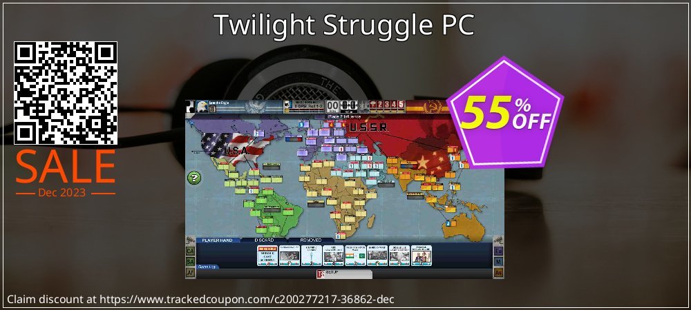 Twilight Struggle PC coupon on National Bikini Day offering discount