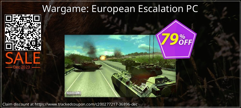 Wargame: European Escalation PC coupon on Nude Day offer