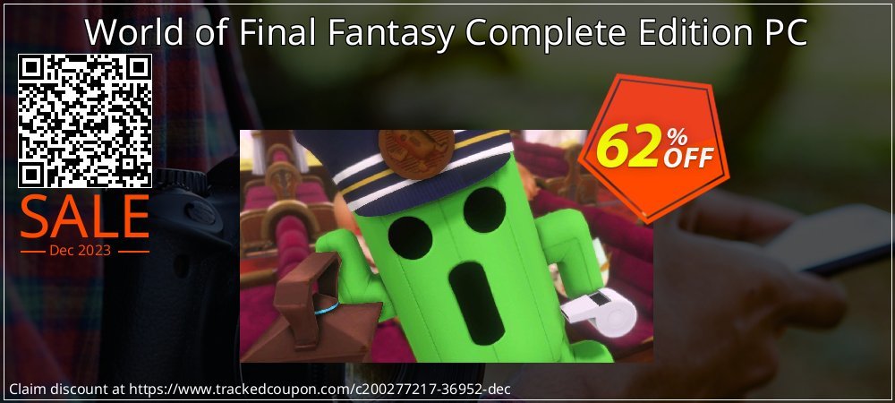 World of Final Fantasy Complete Edition PC coupon on Summer offering discount