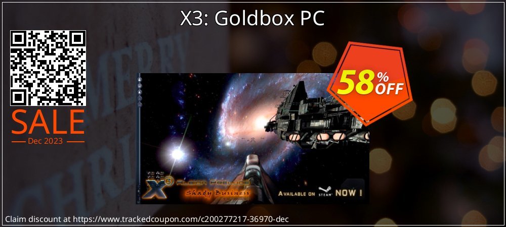 X3: Goldbox PC coupon on World UFO Day offering discount
