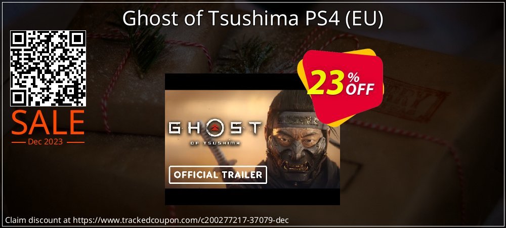 Ghost of Tsushima PS4 - EU  coupon on Tattoo Day offering sales