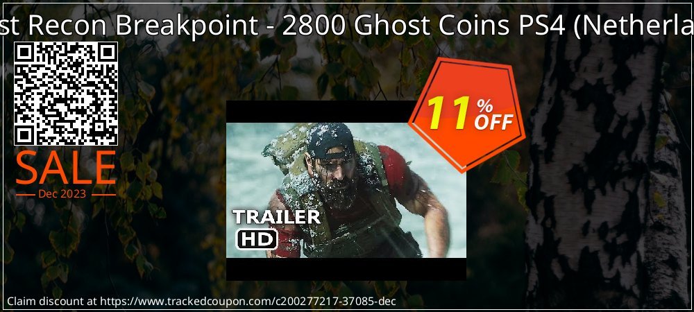 Ghost Recon Breakpoint - 2800 Ghost Coins PS4 - Netherlands  coupon on World Chocolate Day offer