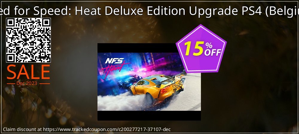 Need for Speed: Heat Deluxe Edition Upgrade PS4 - Belgium  coupon on Hug Holiday offering sales