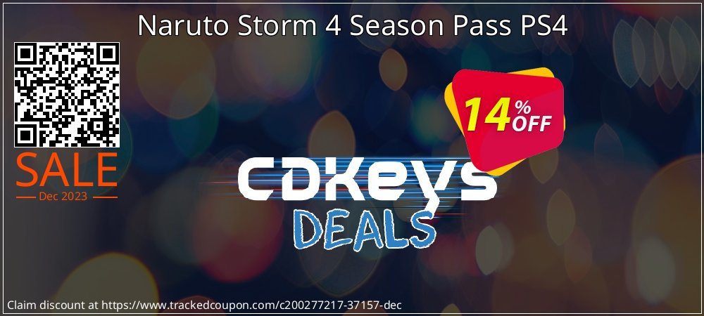 Naruto Storm 4 Season Pass PS4 coupon on Tattoo Day offer