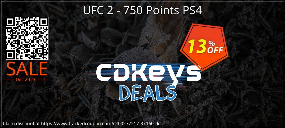 UFC 2 - 750 Points PS4 coupon on Summer offering sales