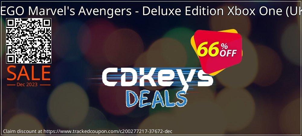LEGO Marvel's Avengers - Deluxe Edition Xbox One - UK  coupon on World UFO Day offering discount