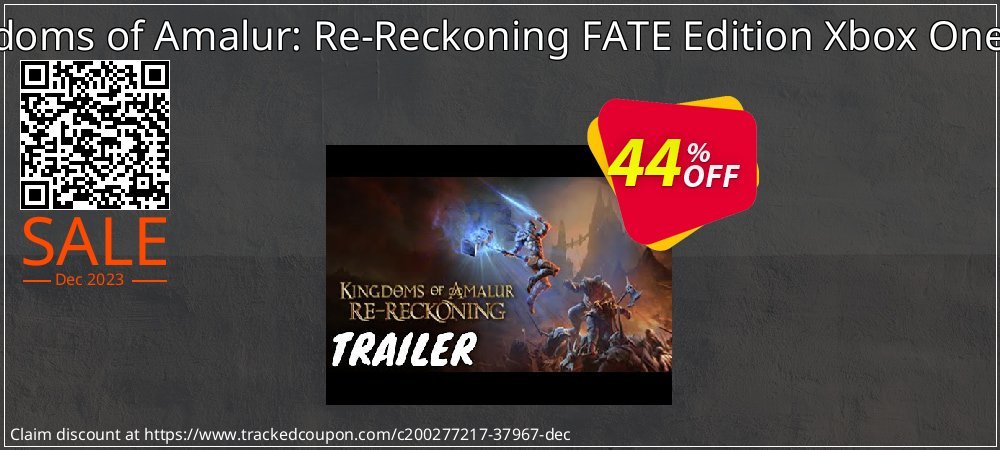 Kingdoms of Amalur: Re-Reckoning FATE Edition Xbox One - UK  coupon on Summer deals