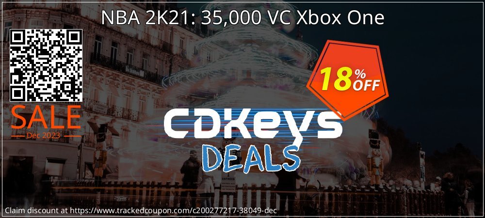 NBA 2K21: 35,000 VC Xbox One coupon on World UFO Day discount