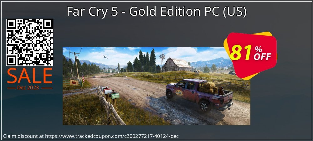 Far Cry 5 - Gold Edition PC - US  coupon on Camera Day discounts