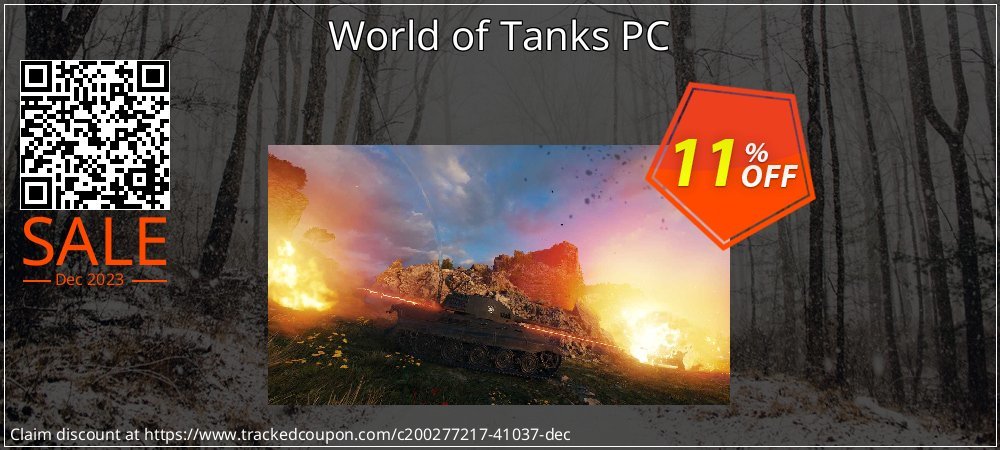 World of Tanks PC coupon on World Chocolate Day discount