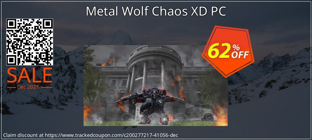 Metal Wolf Chaos XD PC coupon on Nude Day offering discount