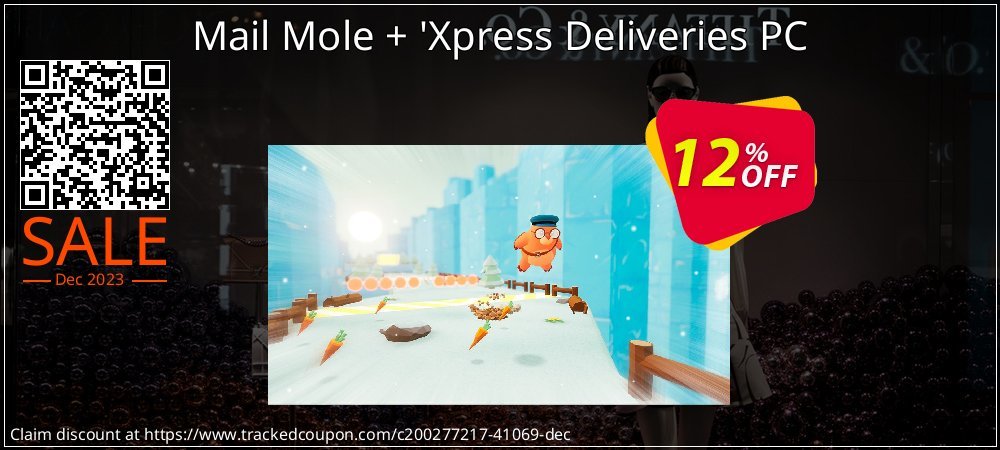 Mail Mole + 'Xpress Deliveries PC coupon on Nude Day promotions