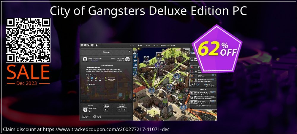 City of Gangsters Deluxe Edition PC coupon on Emoji Day deals