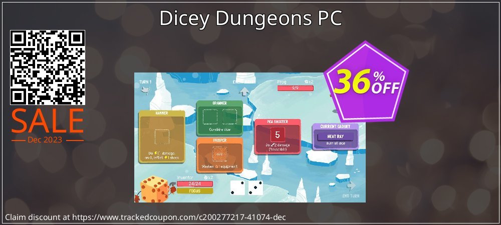 Dicey Dungeons PC coupon on National Bikini Day offering discount