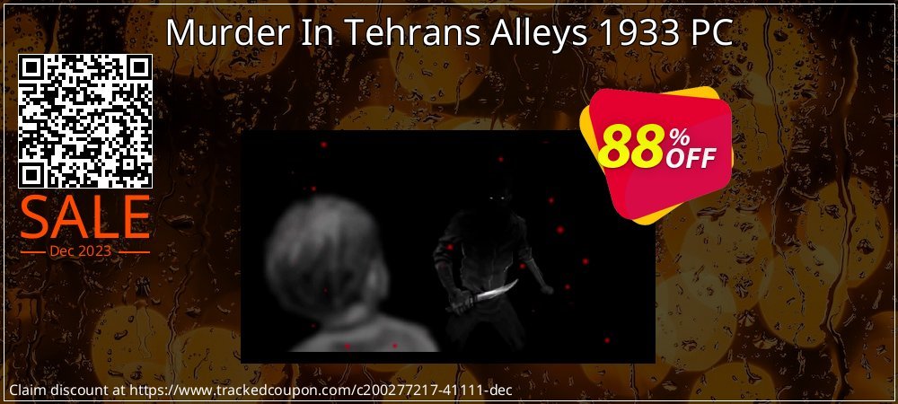 Murder In Tehrans Alleys 1933 PC coupon on Parents' Day offering sales