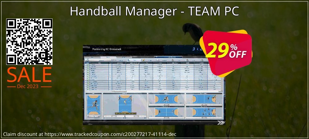 Handball Manager - TEAM PC coupon on American Independence Day promotions