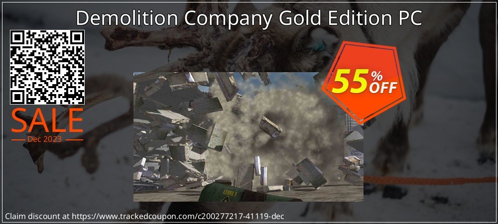 Demolition Company Gold Edition PC coupon on Video Game Day offering discount