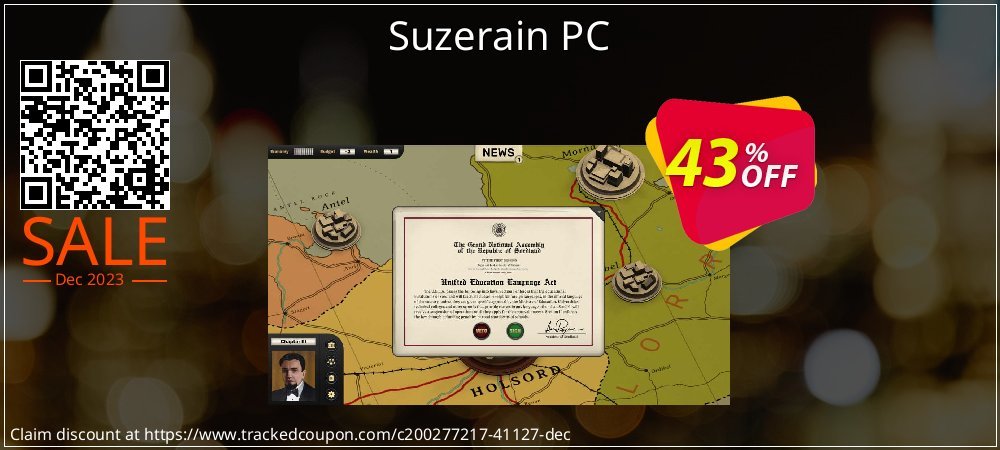 Suzerain PC coupon on American Independence Day discount