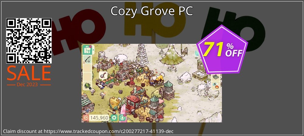Cozy Grove PC coupon on National Bikini Day super sale