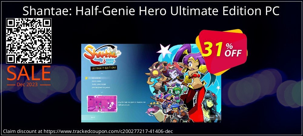 Shantae: Half-Genie Hero Ultimate Edition PC coupon on World Population Day discount