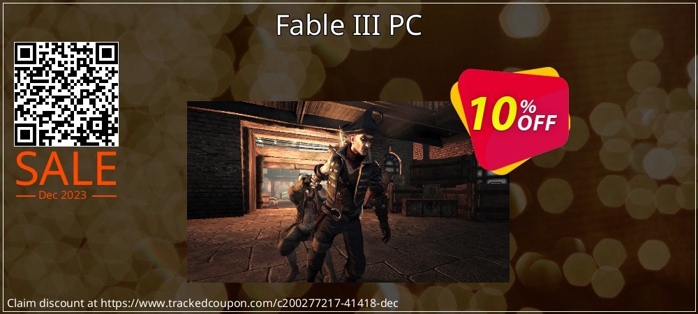 Fable III PC coupon on World Bicycle Day offering sales