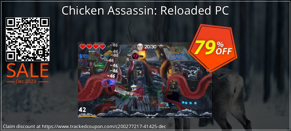 Chicken Assassin: Reloaded PC coupon on National Bikini Day offering discount