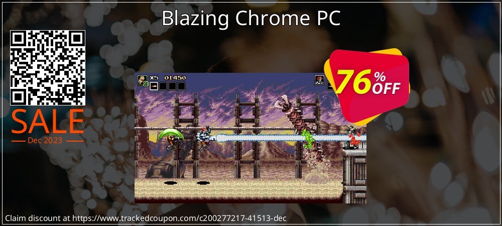 Blazing Chrome PC coupon on Emoji Day offer