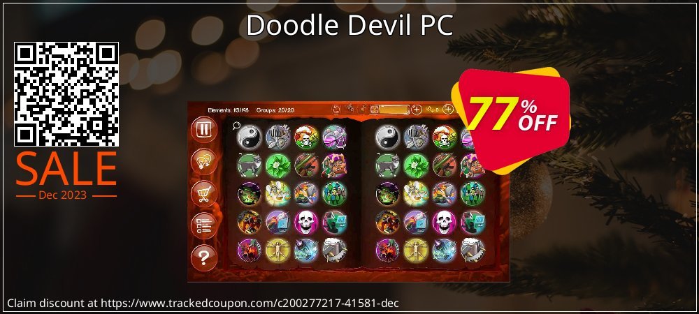 Doodle Devil PC coupon on National Bikini Day discounts