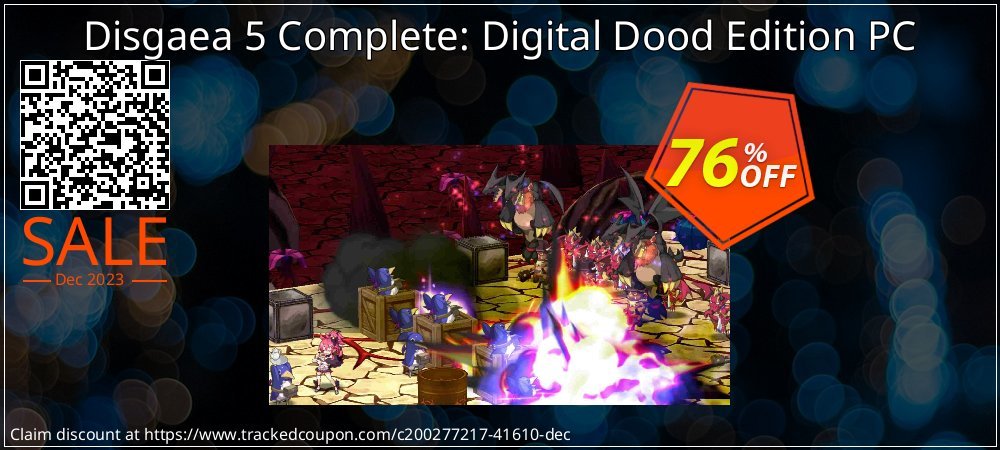 Disgaea 5 Complete: Digital Dood Edition PC coupon on World Bicycle Day promotions