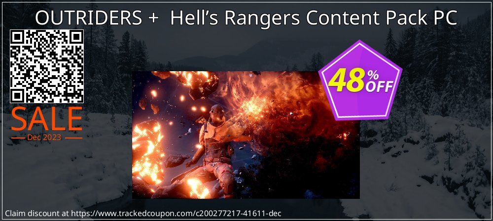 OUTRIDERS +  Hell’s Rangers Content Pack PC coupon on World UFO Day deals