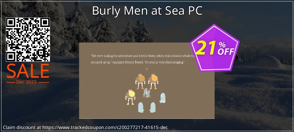Burly Men at Sea PC coupon on Nude Day offering sales