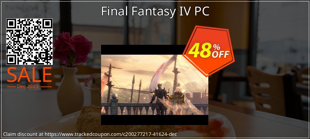 Final Fantasy IV PC coupon on World Milk Day offering discount