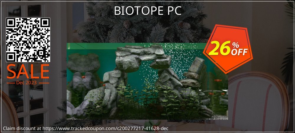BIOTOPE PC coupon on World Oceans Day promotions