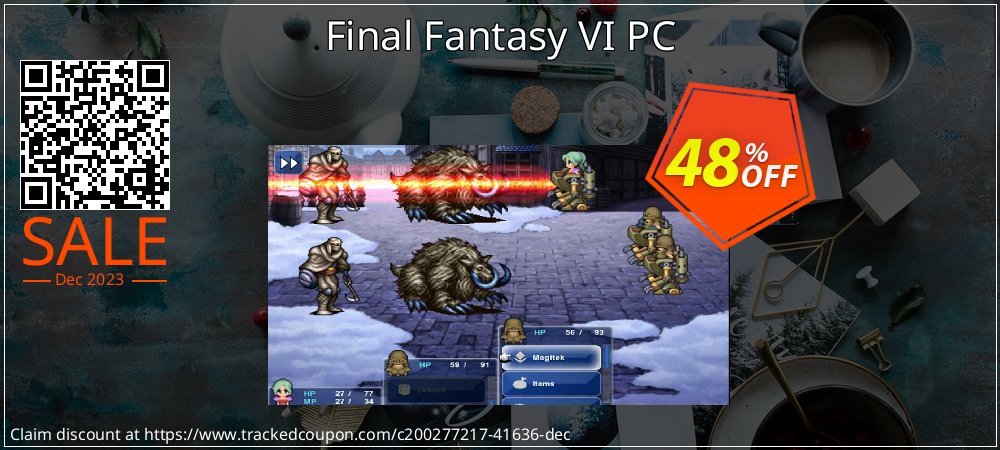 Final Fantasy VI PC coupon on National French Fry Day promotions