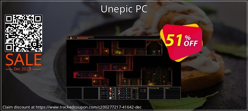 Unepic PC coupon on Tattoo Day offering sales