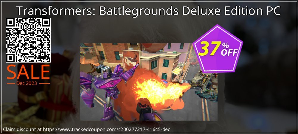 Transformers: Battlegrounds Deluxe Edition PC coupon on Summer promotions