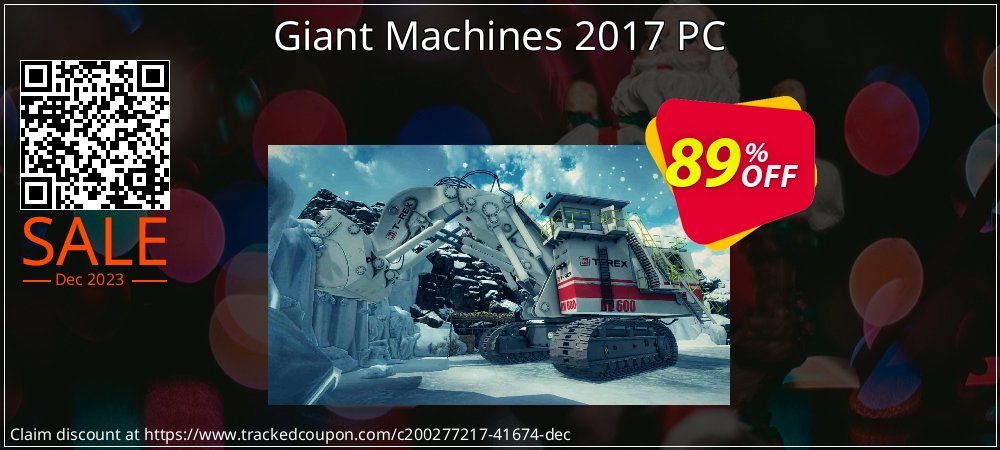Giant Machines 2017 PC coupon on World Chocolate Day deals