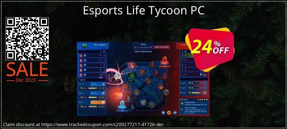 Esports Life Tycoon PC coupon on World Chocolate Day promotions
