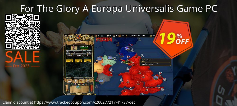 For The Glory A Europa Universalis Game PC coupon on National Bikini Day deals
