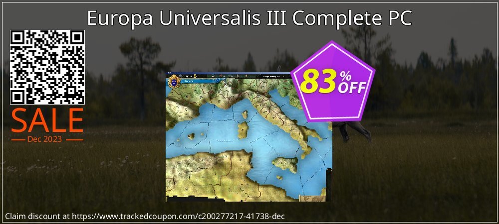 Europa Universalis III Complete PC coupon on American Independence Day offer