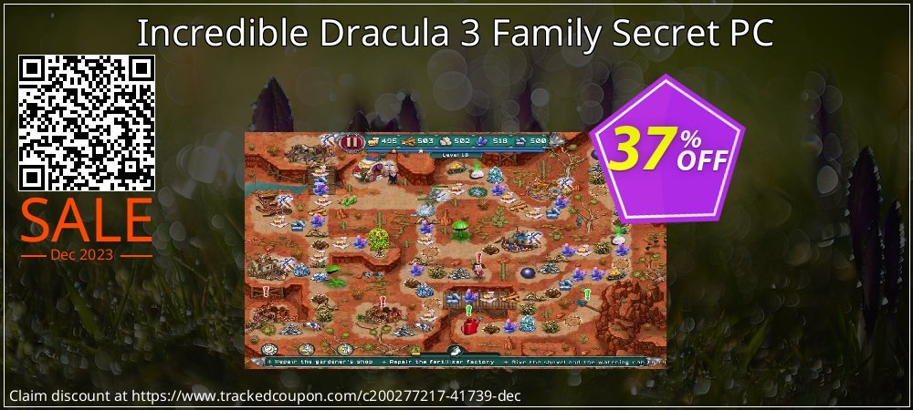 Incredible Dracula 3 Family Secret PC coupon on World Chocolate Day discount