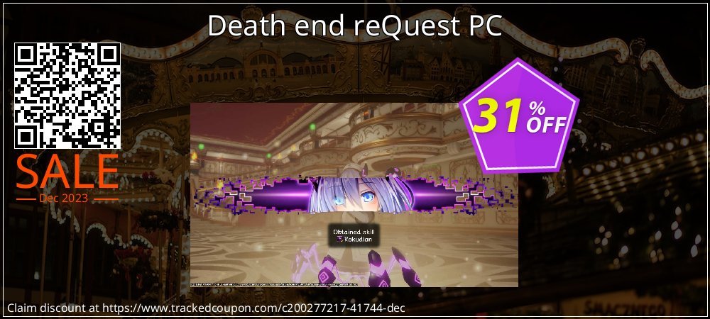 Death end reQuest PC coupon on World Population Day promotions