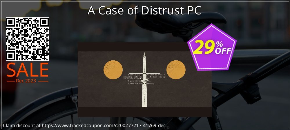 A Case of Distrust PC coupon on Video Game Day super sale