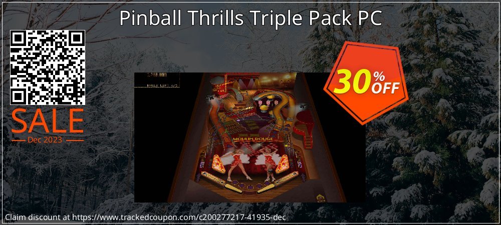 Pinball Thrills Triple Pack PC coupon on National French Fry Day deals