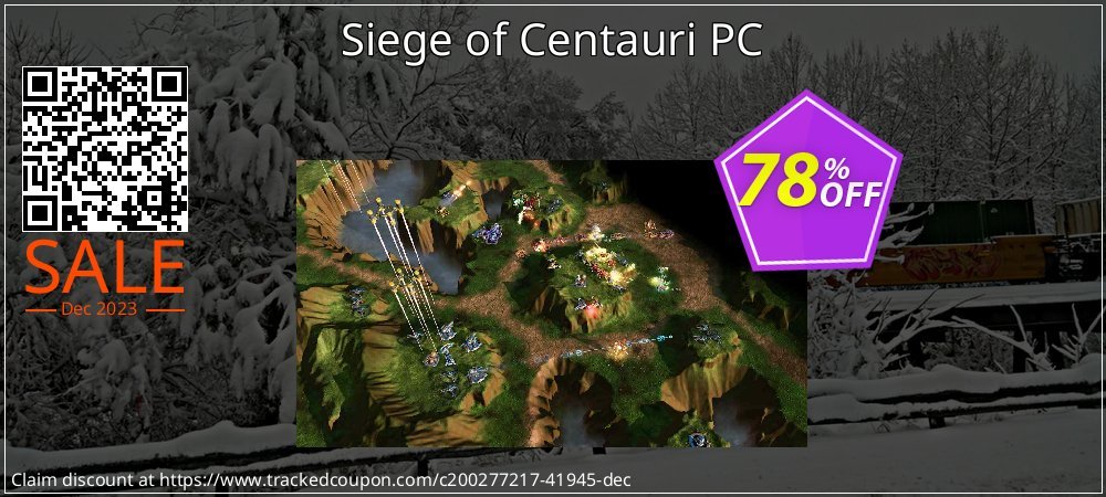 Siege of Centauri PC coupon on National Bikini Day offer
