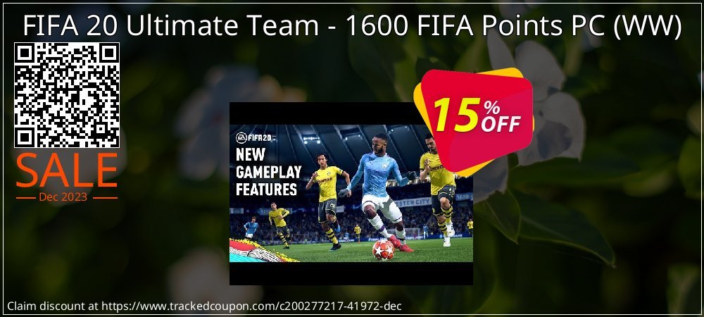 FIFA 20 Ultimate Team - 1600 FIFA Points PC - WW  coupon on American Independence Day offer
