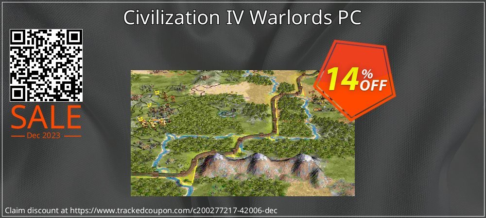 Civilization IV Warlords PC coupon on Tattoo Day sales