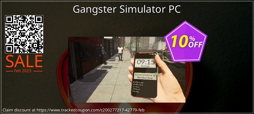 Gangster Simulator PC coupon on World Chocolate Day promotions