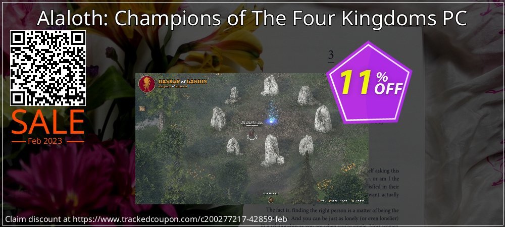 Alaloth: Champions of The Four Kingdoms PC coupon on World UFO Day discounts